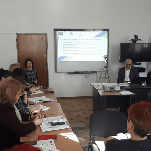 Debutul pregătirii formatorilor CRED