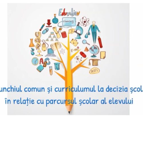 Trunchiul comun și Curriculum la Decizia Școlii – TC & CDS