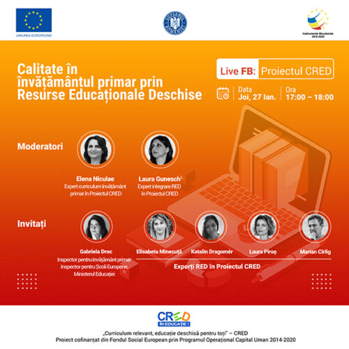 Calitate în învățământul primar prin Resurse Educaționale Deschise